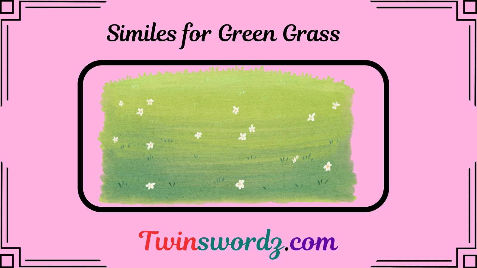 Similes for Green Grass