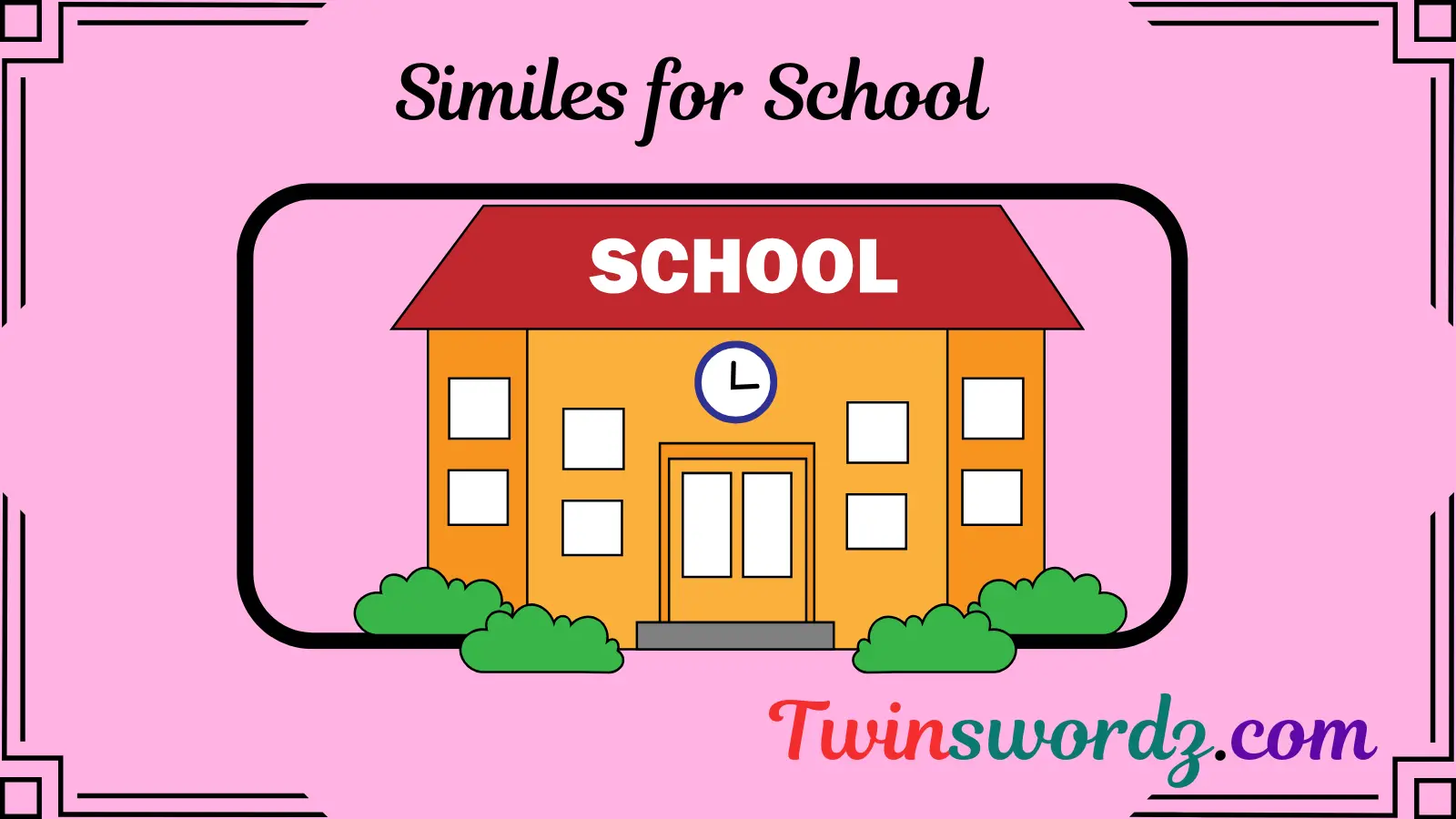 Similes for School