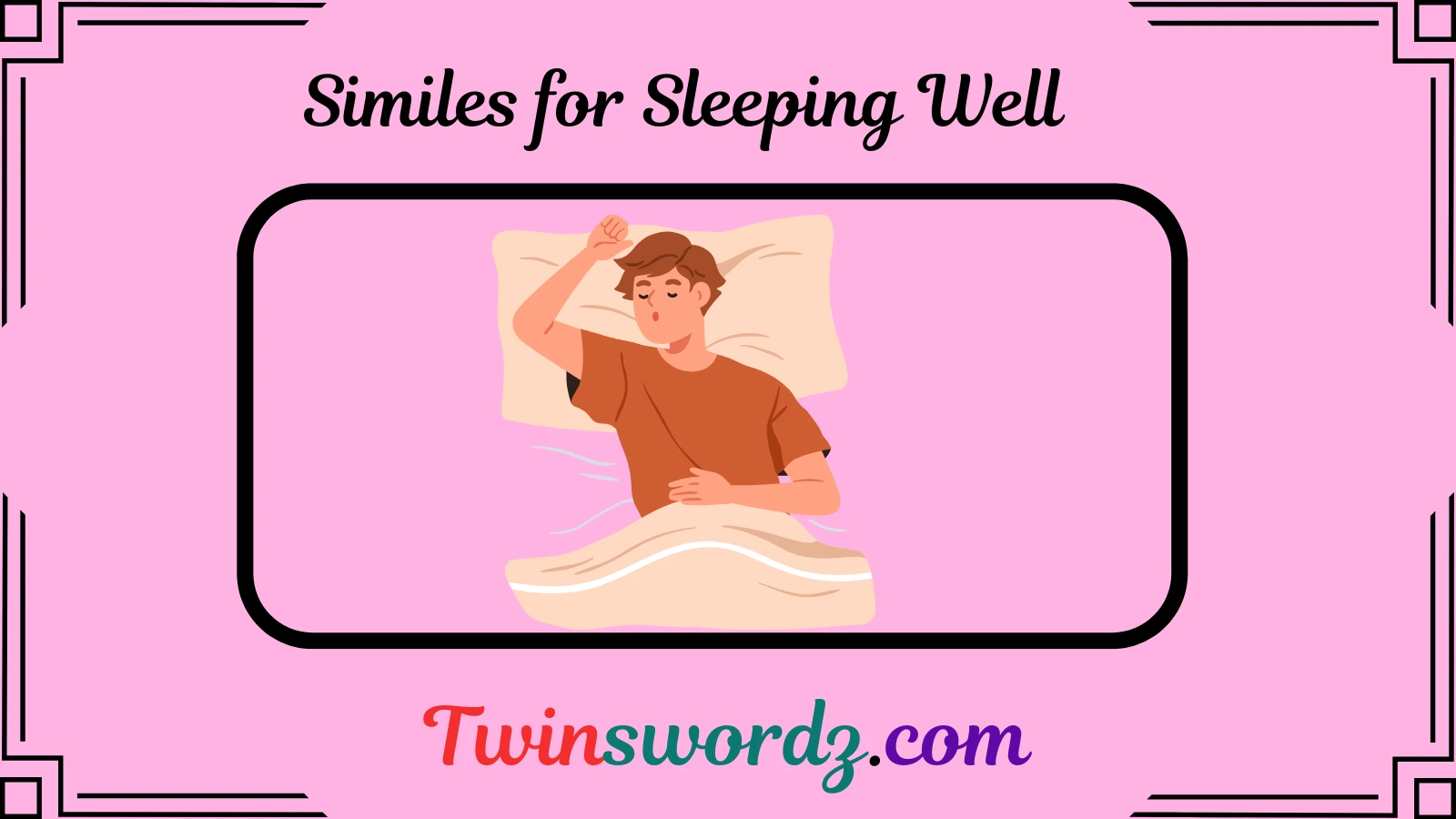 Similes for Sleeping Well