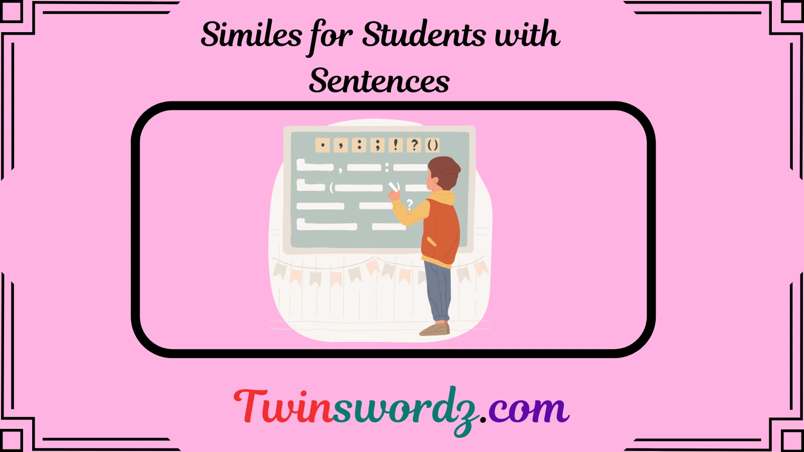 Similes for Students with Sentences